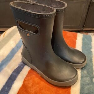 Bogs Kids Black Waterproof Boots